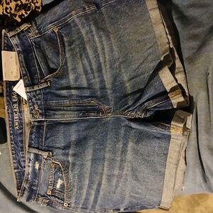 American Eagle Tomgirl short Jean shorts